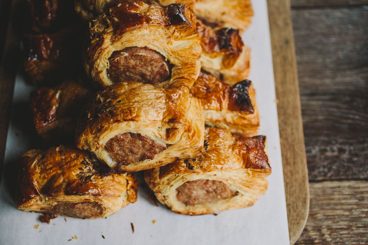 Apricot & Chestnut Sausage Roll