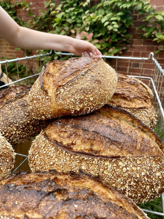 Fermented Oat Sourdough